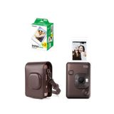 Fujifilm Instax Mini Liplay Hybrid Deep Bronze Fotoğraf Makinesi 20'Li Film Liplay Uyumlu Çantalı Set