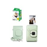 Fujifilm Instax Mini Liplay Hybrid Matcha Green Fotoğraf Makinesi 20'Li Film Liplay Uyumlu Çantalı Set