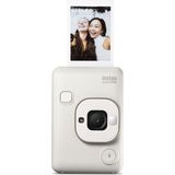 Fujifilm Instax Mini Liplay Hybrid Misty White Fotoğraf Makinesi 20'li Film - Beyaz