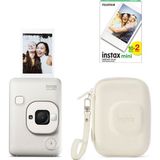 Fujifilm Instax Mini Liplay Misty Beyaz Şipşak Fotoğraf Makinesi 20'li Film ve Çanta Hediye Seti - Standart