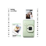 Fujifilm Instax Mini LiPlay Yeşil Dijital Fotoğraf Makinesi + 10'lu Film