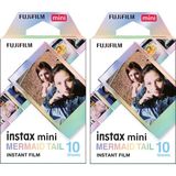 Fujifilm Instax Mini Mermaid Tail Film Seti 10X2 20 Adet Desenli Çerçeve Özellikli