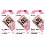Fujifilm Instax Mini Pembe Limonata 10x3 Film Seti