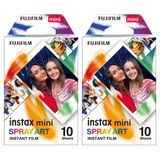Fujifilm Instax mini Spray Art 10x2 Film Seti
