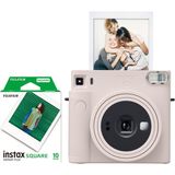 Fujifilm Instax Sq1 Beyaz Fotoğraf Makinesi + 10'lu Kare Film - Standart