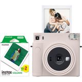 Fujifilm Instax Sq1 Beyaz Fotoğraf Makinesi + 20'li Kare Film - Standart