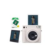 Fujifilm Instax Sq1 Beyaz Fotoğraf Makinesi + 20'li Kare Film Ve Pleksi Çerçeve Seti