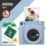Fujifilm Instax SQ1 Buz Mavisi Fotoğraf Makinesi ve 20'li Kare Film