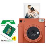 Fujifilm Instax Sq1 Terracotta Turuncu Fotoğraf Makinesi + 20'li Kare Film - Standart