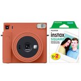 Fujifilm Instax Sq1 Terracotta Turuncu Fotoğraf Makinesi+Askı+pil+20'li Film