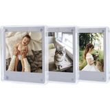 Fujifilm Instax Square Kare Film Uyumlu Mıknatıslı Pleksi Resim Çerçevesi 3'lü