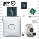 Fujifilm Instax Square Link Beyaz Akıllı Telefon Yazıcısı ve Pal Beyaz Dijital Kamera Seti