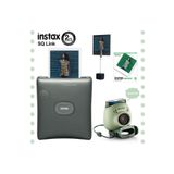 Fujifilm Instax Square Link Yeşil Akıllı Telefon Yazıcısı ve Pal Yeşil Dijital Kamera Seti