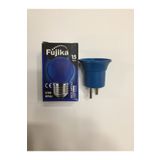 Fujika Duy Fişli + 15w E-27 Duylu Renkli Gece Lambası Ampulu Mavi Işık