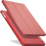 Fujimax ipad Air 3/Pro 10.5'' Darbe Emici Yumuşak Silikon Smart Kılıf - Kırmızı