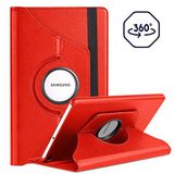 Fujimax Samsung Galaxy Tab T530 T535 T537 Yatay Dikey Standlı 360 Derece Döner Tablet Kılıf