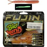 Fujin Bio Meru 4.2cm Kokulu Sıvılı Lrf Silikon Yem 18 Adet Brown Uv Green