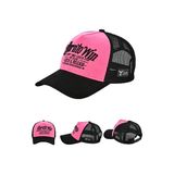 Fujin Btw Trucker Şapka Black Fuchsia - Siyah - Standart