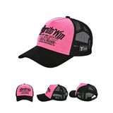 Fujin Btw Trucker Şapka Black Fuchsia