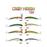 Fujin Crazy Minnow 110f 12 gr 142 Orange Yellow Maket Balık