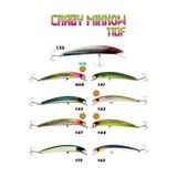 Fujin Crazy Minnow 110F 159 Flashing Redhead 12 gr Maket Balık