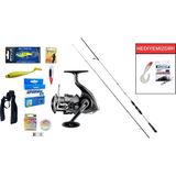 Fujin Fastgame 265CM 8-35 Gr&daiwa Crossfire 26 Lt 4000C Spin Seti - Tek Ebat - Siyah