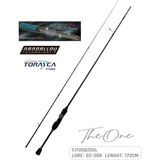 Fujin Fujin Theone 172CM 02-3gr Aji Lrf Olta Kamışı - Siyah