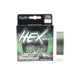 Fujin Hex Braid X8 Moss Green Pe 150 mt 0,16 mm İp Olta Misinası