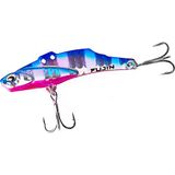 Fujin Metal Vibe 50MM 10GR Vibrasyon Yem - 112 Blue Pink Zebra Glow