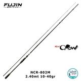 Fujin New Crow NCR-802M 2.40 m 10-40 gr X-Plus 2 Parça Spin Kamış
