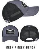 Fujin Pro Angler Grey + Grey Bench Şapka - Gri - Gri - Standart