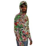 Fujin Pro Angler S24 Hooded Makai Green Red - Large