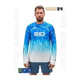 Fujin Pro Angler S24 T-Shirt Blue Ocean Xlarge (Xl) - Mavi