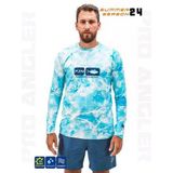 Fujin Pro Angler S24 T-Shirt Water Camo Large (L)