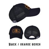Fujin Pro Angler Şapka - Orange Bench - Siyah - Turuncu - Standart