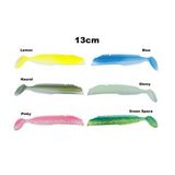 Fujin Salt Eel Body 13cm X3 Silikon Yem Gövde Red Head