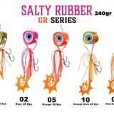 Fujin Salty Rubber 240 gr Tai Rubber Set Suni Balık Yemi