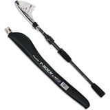 Fujin T-Rock 205 cm 1-9 gr Teleskopik Lrf Kamışı - Siyah-Kahverengi