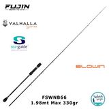 Fujin Valhalla Slowin FSWNB66 1.98 m 330 gr S 2 Parça Tetikli Jigging Kamış
