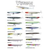 Fujin Venom 120 mm 20 gr Su Üstü 019 Moon Red Head Maket Balık