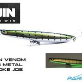Fujin VENOM VM120SW 043 Metal Smoke Joe Maket Balık