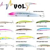 Fujin Volt VL125S 14 gr 12.5 cm Slow Sinking Maket Balık