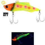 Fujin Wild Vibe 80mm 27gr Sinking Vibrasyon Jig Yem UV Sunset Neon