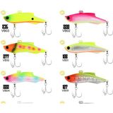 Fujin Wild Vibe 90S 34GR Sinking Vibrasyon Suni Yem 235 Green Cheeks - Renkli