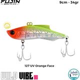 Fujin Wild Vibe 9cm 34GR Vibrasyon Suni Yem 127 Uv Orange Face