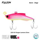 Fujin Wild Vibe 9cm 34GR Vibrasyon Suni Yem 220 Uv Sugar Lemon Glow