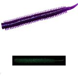 Fujin Yummy Sandworm 7 cm LRF Silikonu Purple Glow Yem