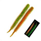Fujin Yummy Sandworm 7 cm LRF Silikonu UV Fire Tiger Yem