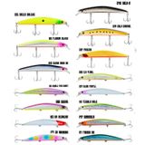 Fujin Z-Bass Minnow 125F 21Gr Maket Balık 235 Green Cheeks