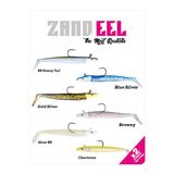 Fujin Zand Eel 11CM 7GR-14GR Double Body+Head Silikon Balık Purple Ice - Çok Renkli